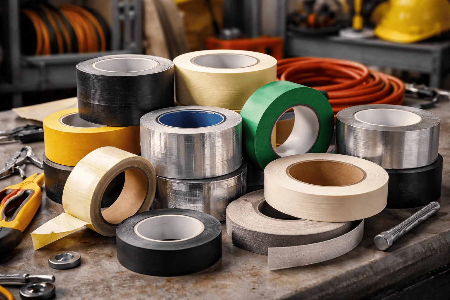 Different Types of Tapes and Their Industrial Uses