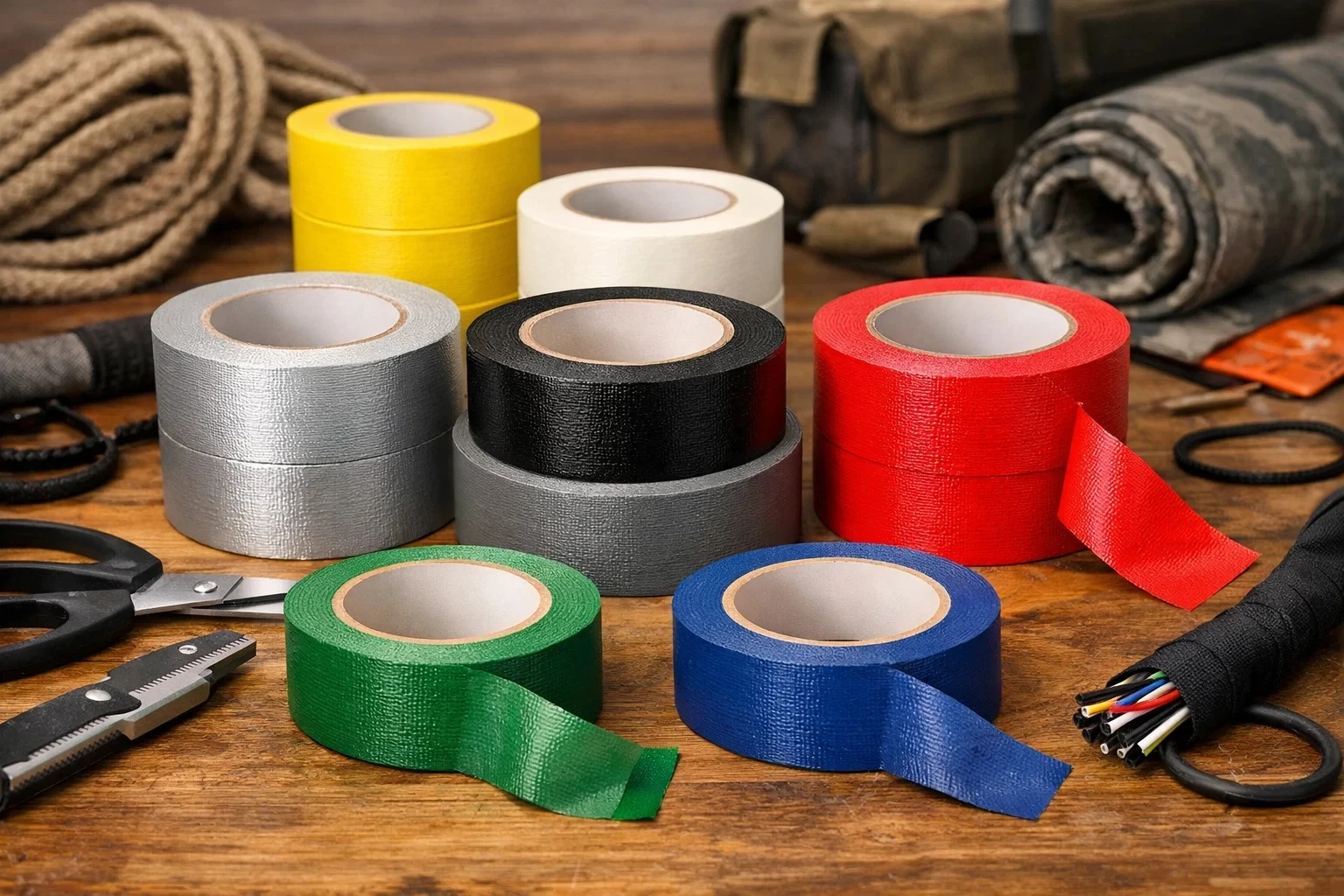 Cloth Tapes For Flexible Durable And Multi Purpose Applications