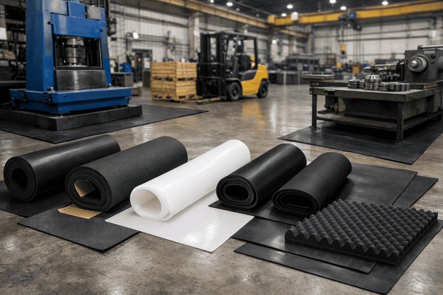 Choosing the Right Rubber Sheet for Heavy-Duty Applications