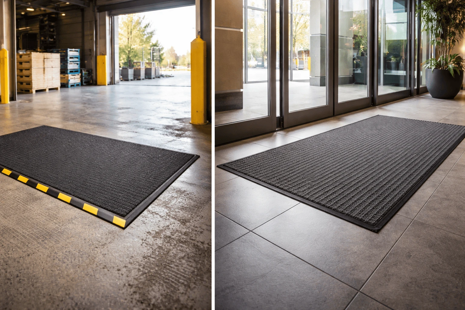 Comparing Floor Matting Types: Commercial, Industrial & Home Uses